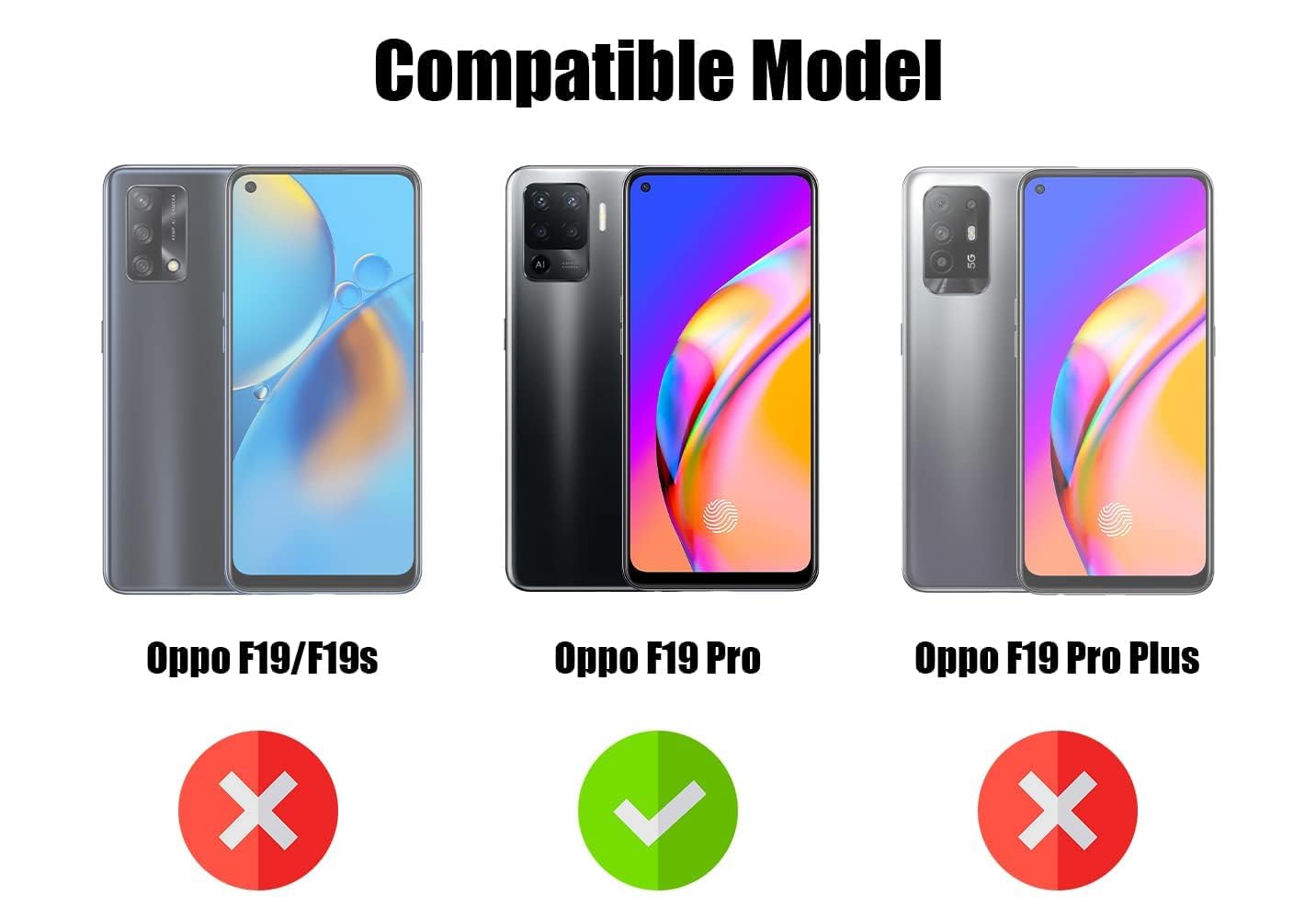 For Oppo F19 Pro Back Cover Case (Matte Silicone with Inside Fiber Cloth)