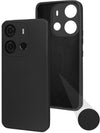 For Tecno Spark Go 2023 Back Cover Case (Matte Finish Silicone with Inside Fiber Cloth)