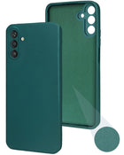 For Samsung Galaxy M13 4G Back Cover Case (Matte Silicone with Inside Fiber Cloth)
