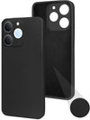 For Realme P4 Lite | Realme Narzo 80 Lite 4G Back Cover Case (Matte Finish Silicone with Inside Fiber cloth)