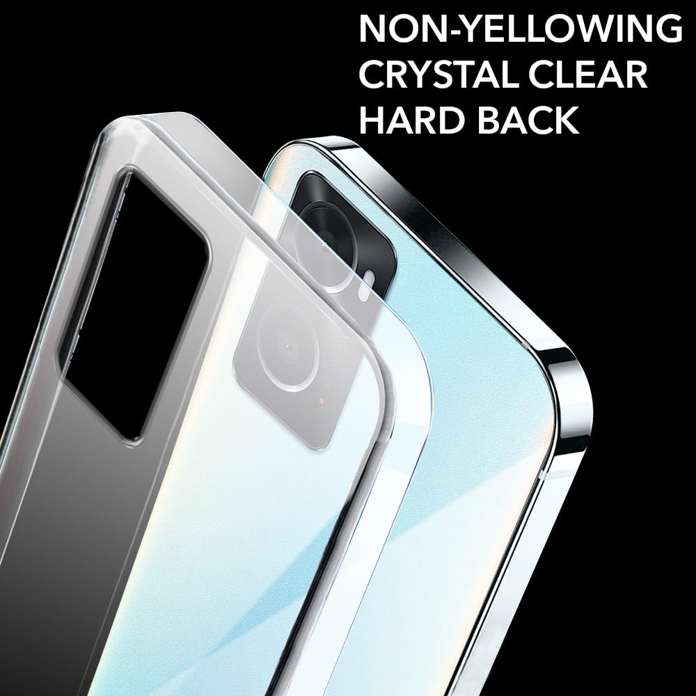 EASSGU Custodia per OPPO A76 / OPPO A96 (6.56 Inches), Cover Morbida in Silicone TPU - Bianco antico EASSGU Custodia per OPPO A76 / OPPO A96 (6.56 Inches), Cover Morbida in Silicone TPU - Bianco antico