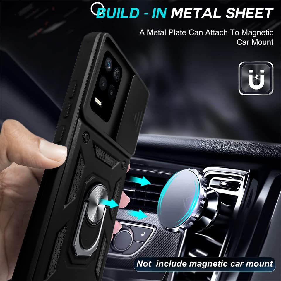 For Realme 8s 5G Back Cover Case (Hybrid Dual Armor Polycarbonate)