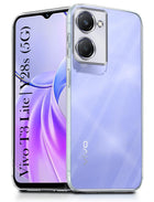 For Vivo T3 Lite 5G | Vivo Y28s 5G Back Cover Case (Textured Grip Design | Camera Protetion | Slim and Light Weight | Soft Touch and Feel)