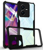 For VIVO Y22 | VIVO Y22s Back Cover Case (Lightweight Hybrid Armor Shockproof Polycarbonate)