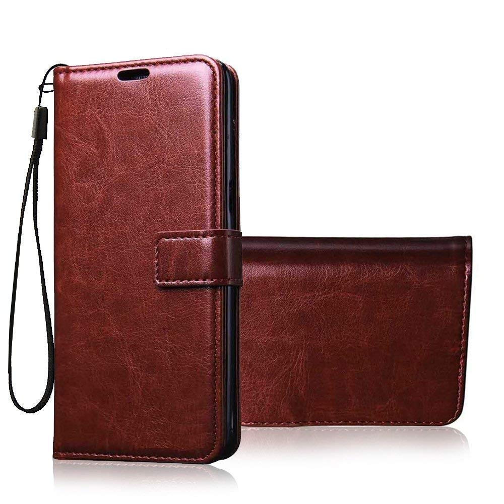 For Samsung Galaxy J2 Pro Flip Case Cover Leather Inner TPU Foldab