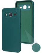 For Samsung Galaxy J2 2015 Back Cover Case (Inside Fiber Cloth | Smooth Finish | Elegant Professional Look |Black)