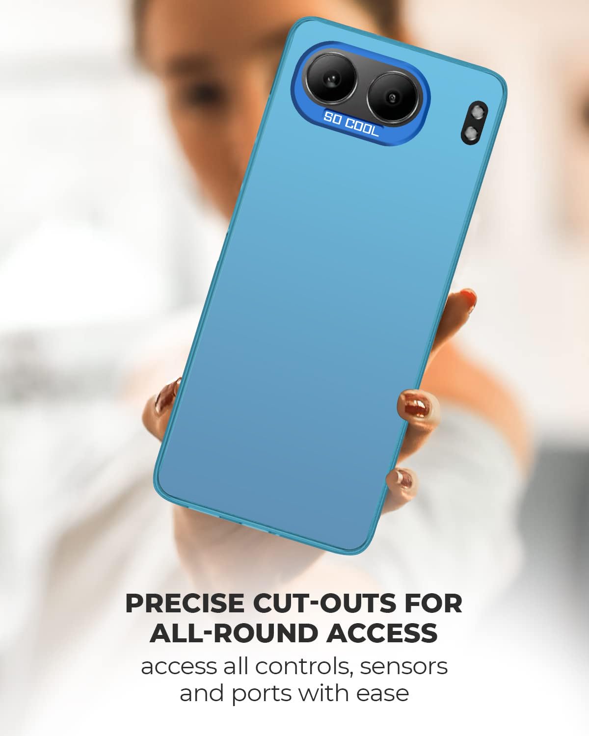 For Oneplus Nord 4 Hard Back Cover Case (Velvet Touch | Professional Glossy Finish | Camera Protection Bump)
