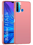 For Realme 5 | 5s | 5i Hard Back Cover Case (Velvet Touch | Professional Glossy Finish | Camera Protection Bump)