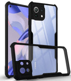 For Xiaomi 11 Lite 5G NE Back Cover Case (Textured Grip Design | Camera Protetion | Slim and Light Weight | Soft Touch and Feel)