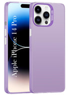 For Apple iPhone 14 Pro Hard Back Cover Case (Velvet Touch | Professional Glossy Finish | Camera Protection Bump)