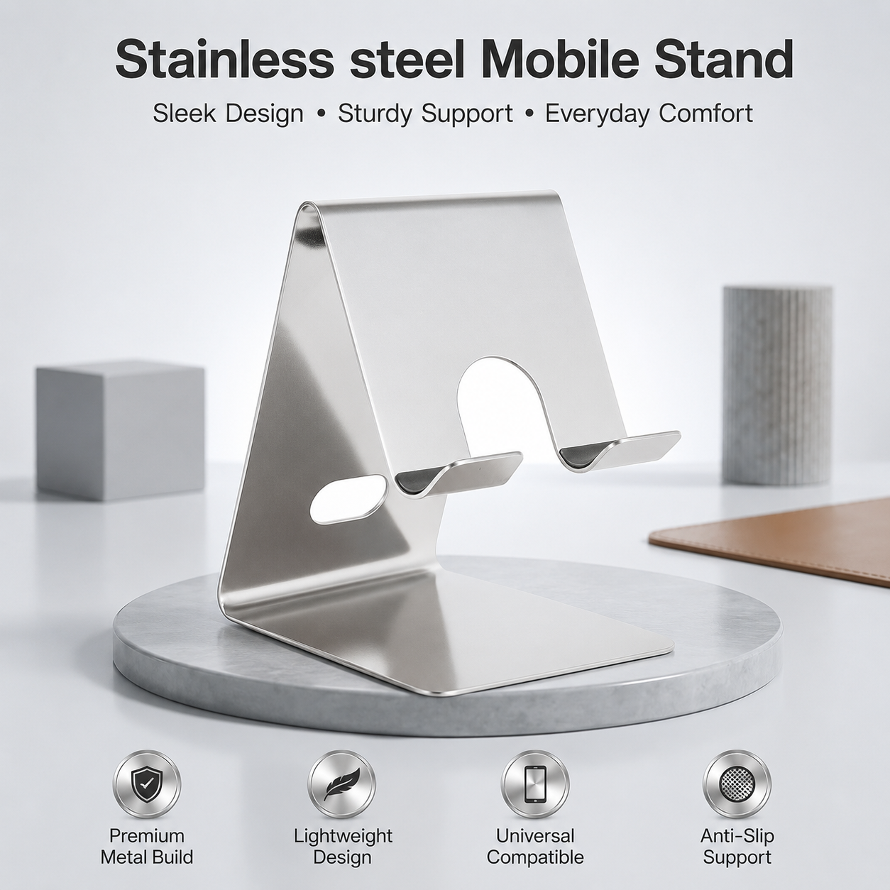 Mobile Stand with 360 Degree Rotation