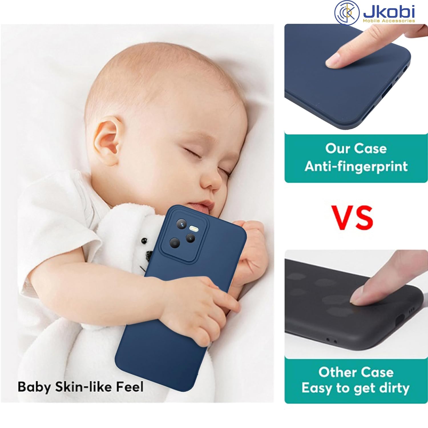 For Realme Narzo 70 Pro Back Cover Case (Matte Finish Silicone with Inside Fiber Cloth)
