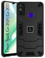 For Tecno Spark Go 2020 | Go 2021 Back Cover Case (Lightweight Hybrid Armor Shockproof Polycarbonate)