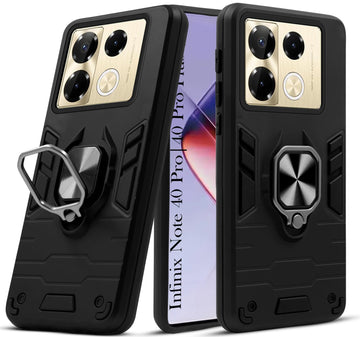 For Infinix Note 40 Pro 5G | Infinix Note 40 Pro Plus Back Cover Case (Shockproof Polycarbonate Dual Layer Hybrid Armor)