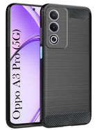 For Oppo A3 Pro 5G Back Cover Case (Textured Grip Design | Camera Protetion | Slim and Light Weight | Soft Touch and Feel)
