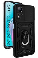 For Infinix Note 11 Back Cover Case (Hybrid Armor Polycarbonate)