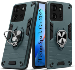 For Tecno Spark Go 2023 Back Cover Case (Shockproof Polycarbonate Dual Layer Hybrid Armor)
