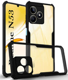 For Realme Narzo N53 Back Cover Case (Textured Grip Design | Camera Protetion | Slim and Light Weight | Soft Touch and Feel)