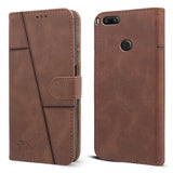 For Xiaomi RedMi A1 Flip Cover Case (Stitched Leather Finish | Magnetic Closure | Inner TPU | Foldable Stand | Wallet Card Slots)