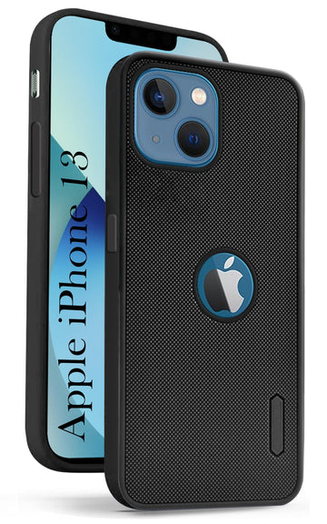 For iPhone 13 Back Cover Case (Textured Grip Design | Camera Protetion | Slim and Light Weight | Soft Touch and Feel)