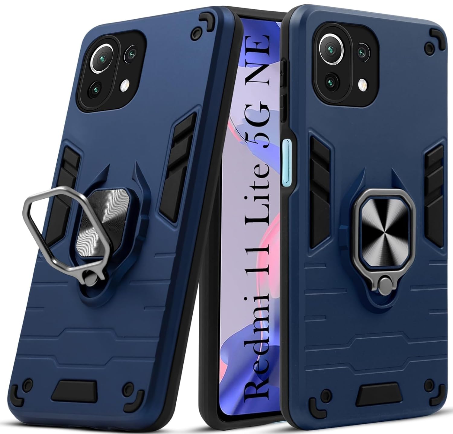 For Xiaomi 11 Lite 5G NE Back Cover Case (Shockproof Hybrid Armor)