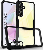 For Samsung Galaxy A35 5G Back Cover Case (Textured Grip Design | Camera Protetion | Slim and Light Weight | Soft Touch and Feel)