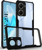 For Vivo V29e 5G Back Cover Case (Puffer Cushion Wave Design | Camera Protection)