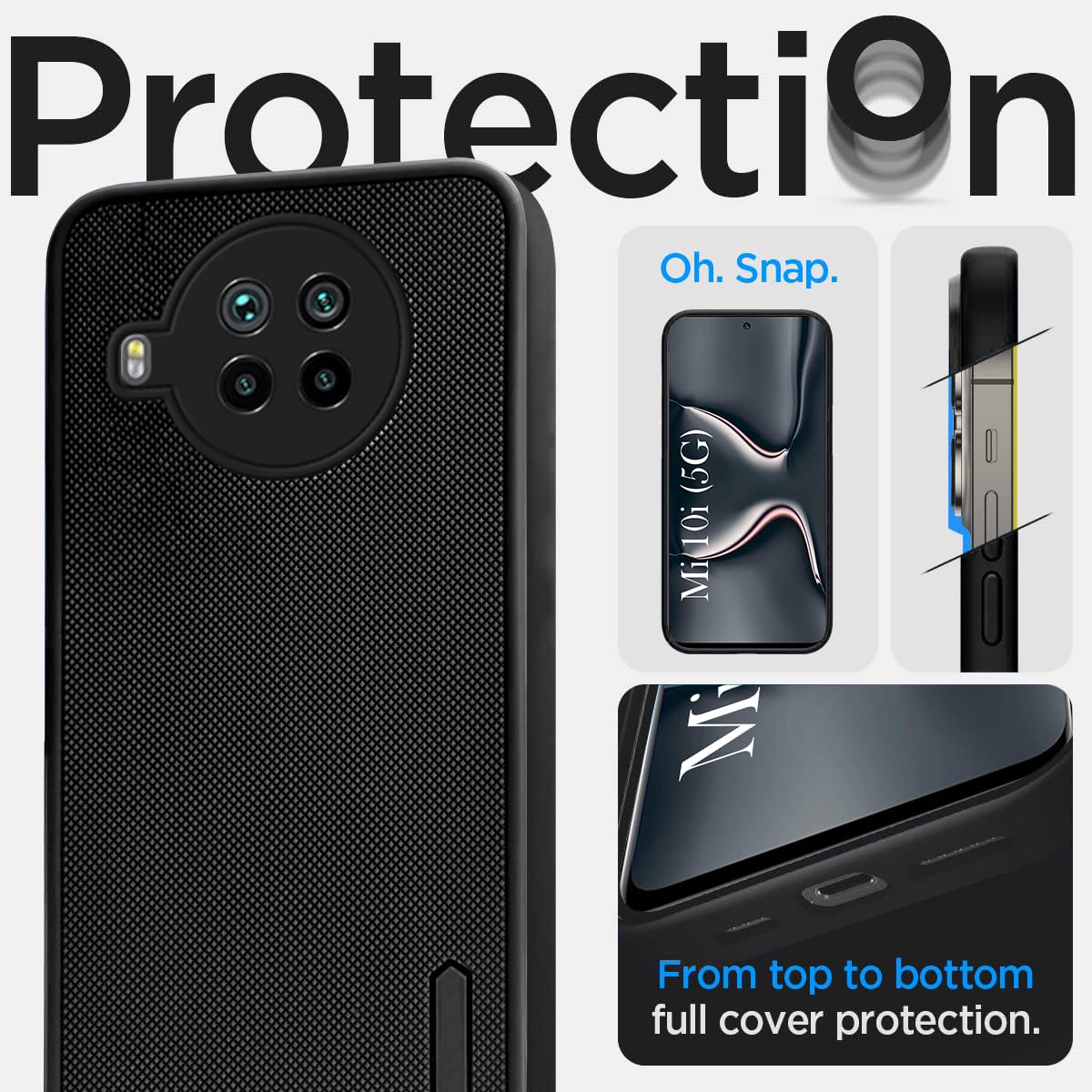 AICEK Compatible con Xiaomi Mi 10T Lite 5G Cover, Silicone Custodia Molle di TPU Sottile Bumper Case Nero AICEK Compatible con Xiaomi Mi 10T Lite 5G Cover, Silicone Custodia Molle di TPU Sottile Bumper Case Nero