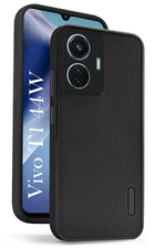 For Vivo T1 44W Back Cover Case (Textured Grip Design | Camera Protetion | Slim and Light Weight | Soft Touch and Feel)