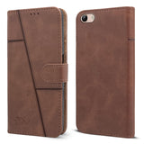 For Vivo Y71 Flip Case Cover (Stitched Leather Finish | Magnetic Closure | Inner TPU | Foldable Stand | Wallet Card Slots)