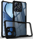 For Realme Narzo N63 Back Cover Case (Textured Grip Design | Camera Protetion | Slim and Light Weight | Soft Touch and Feel)