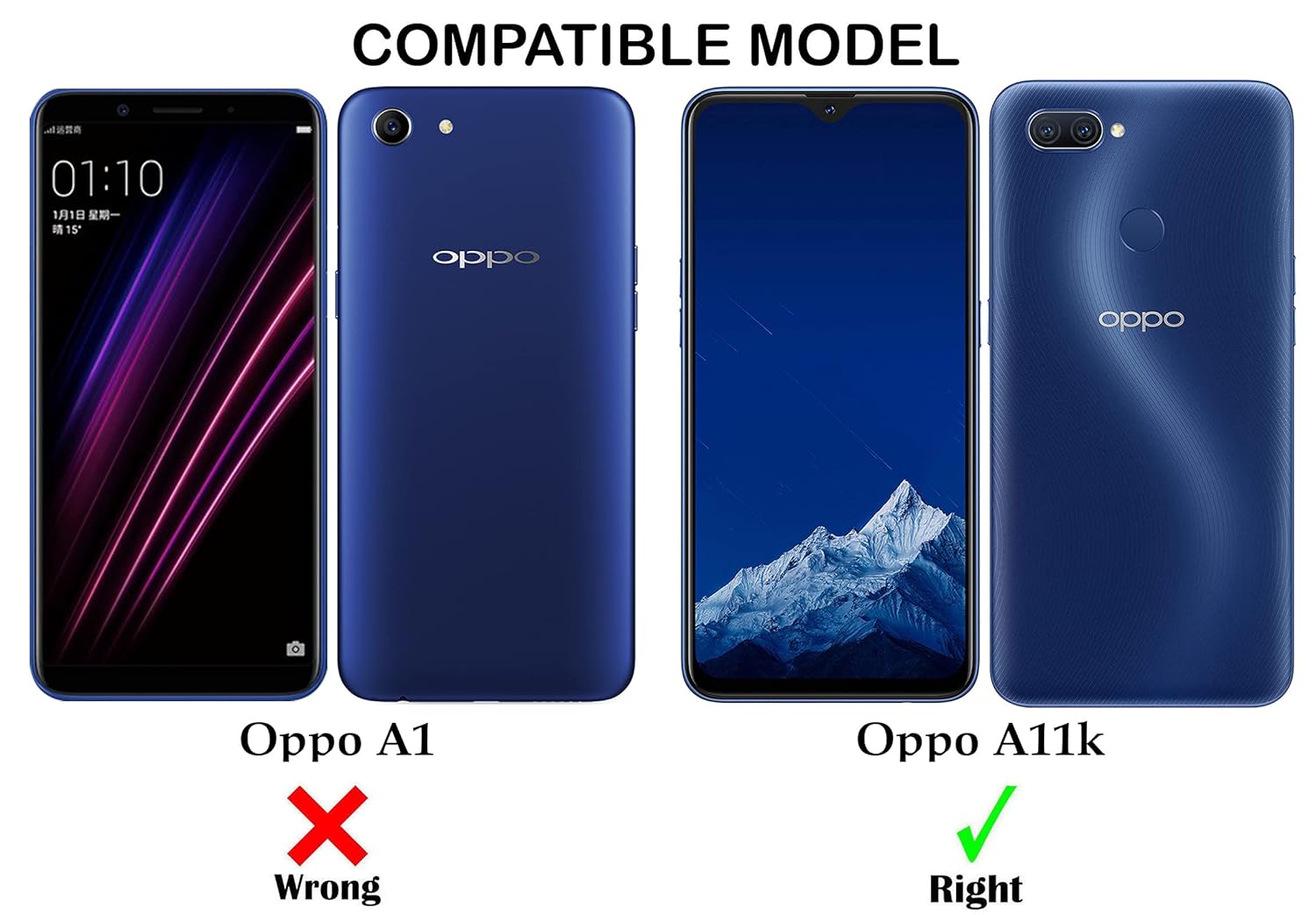 For Oppo A11k Back Cover Case (Inside Fiber Cloth | Smooth Matte Finish | Elegant Professional Look)