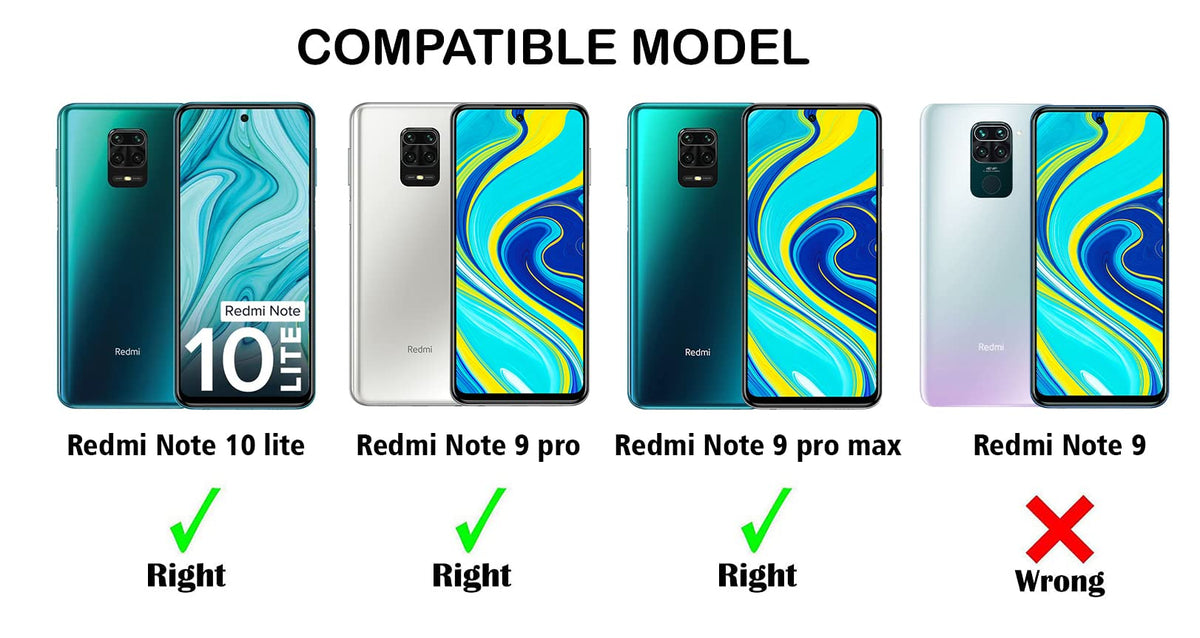 For Redmi Note 9 Pro | 9 Pro Max  Back Cover Case (Liquid Silicone | Side Grip | Camera Protection)