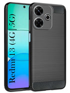 For Xiaomi Mi Redmi 13 4G | 5G  Back Case Cover (Shockproof with Polycarbonate Clear Panel)