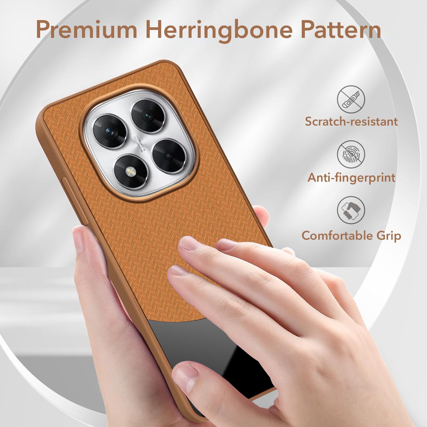 For Xiaomi Poco X7 Silicone Finish Back Cover Case (Premium Minimalist Professional Feel | Camera Protection Bump) (Copy)