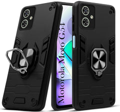 For Motorola Moto G54 Back Cover Case (Shockproof Polycarbonate Dual Layer Hybrid Armor)