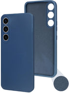 For Samsung Galaxy S23 5G Back Cover Case (Matte Finish Silicone with Inside Fiber Cloth)