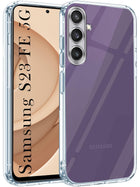 For Samsung Galaxy S23 FE 5G Back Cover Case (Textured Grip Design | Camera Protetion | Slim and Light Weight | Soft Touch and Feel)