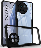For Vivo X90 Back Case Cover (Textured Grip Design | Camera Protetion | Slim and Light Weight)