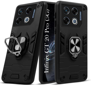 For Infinix GT 20 Pro 5G Back Cover Case (Shockproof Polycarbonate Dual Layer Hybrid Armor)
