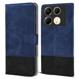 For Infinix Note 40 Flip Cover Case (Professional Dual Leather Wallet with Magnetic Closure)
