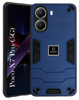 For Poco X7 Pro Back Cover Case (Lightweight Hybrid Shockproof Polycarbonate)