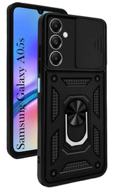 For Samsung Galaxy A05s Back Cover Case (Hybrid Dual Armor Polycarbonate)