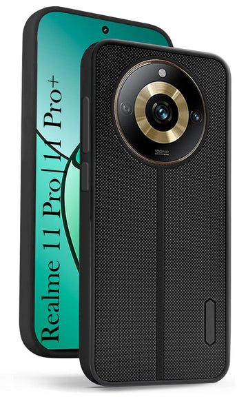 For Realme 11 Pro 5G | Realme 11 Pro Plus 5G Back Cover Case (Textured Grip Design | Camera Protetion | Slim and Light Weight | Soft Touch and Feel)