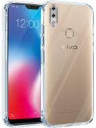 For Vivo Y83 Pro | Y89 Back Cover Case (Silicone Crystal Clear | Pure Camera Protection | Soft and Flexible for Charger and Headphone sockets | Shockproof Bumpers)