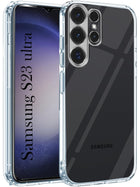 For Samsung Galaxy S23 Ultra Back Case Cover (Armor Case | Carbon Fiber | Soft | Flexible)