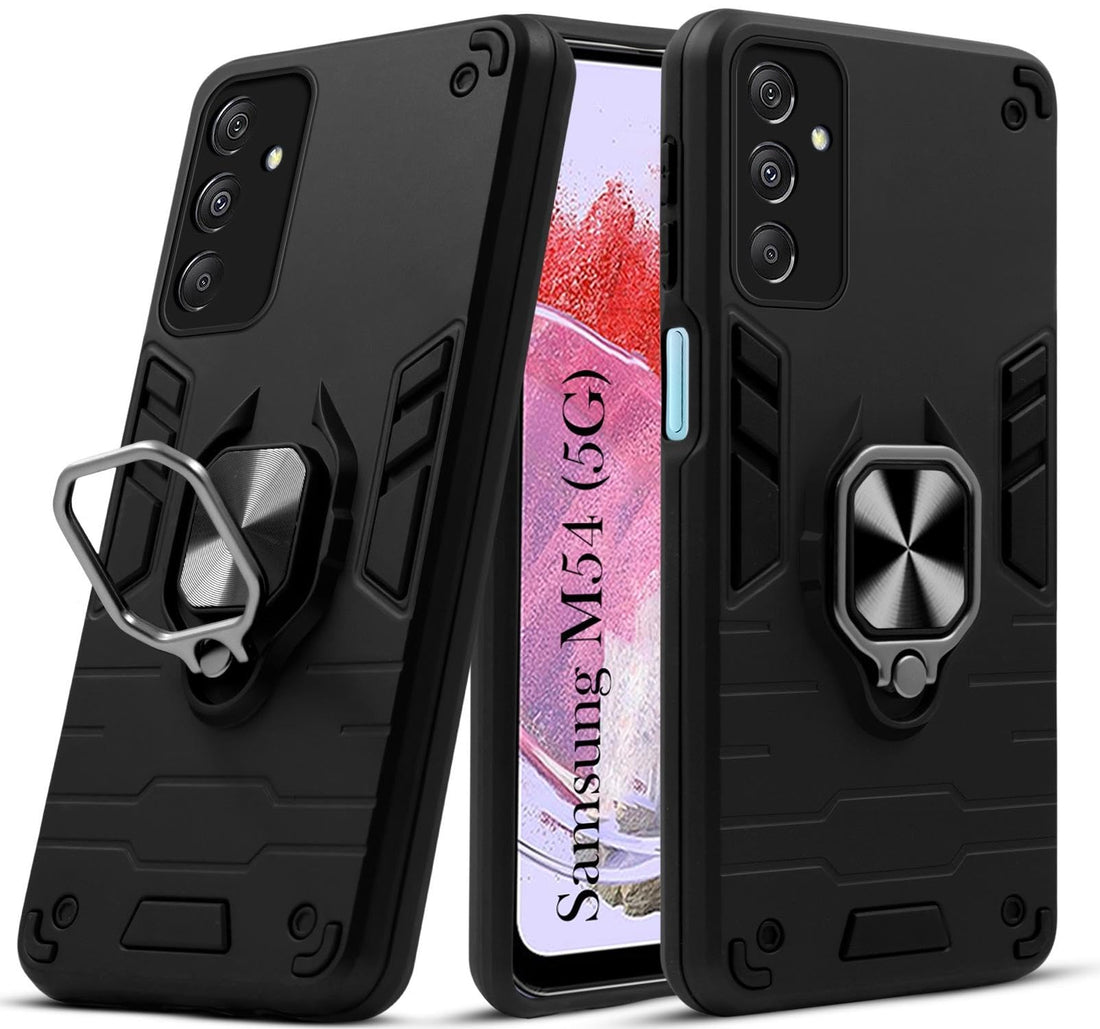 For Samsung Galaxy M54 5G Back Cover Case (Shockproof Polycarbonate Dual Layer Hybrid Armor)