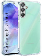 For Samsung Galaxy F15 5G Back Cover Case (Puffer Cushion Wave Design | Camera Protection)