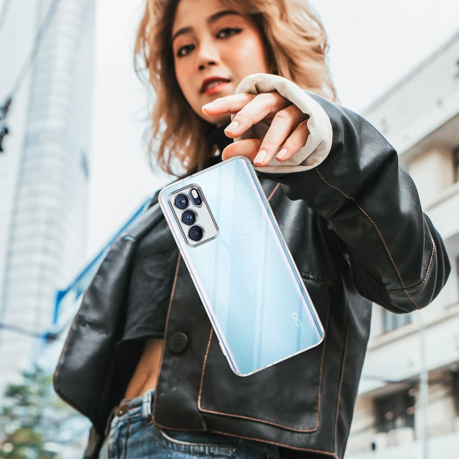 Kaywzo Cover per Oppo Reno 6 5G,Custodia Ultra Sottile Morbido Placcatura TPU,Brillant Specchio Silicone Antiurto Protettivo Phone Case Cover,Bianca Kaywzo Cover per Oppo Reno 6 5G,Custodia Ultra Sottile Morbido Placcatura TPU,Brillant Specchio Silicone Antiurto Protettivo Phone Case Cover,Bianca