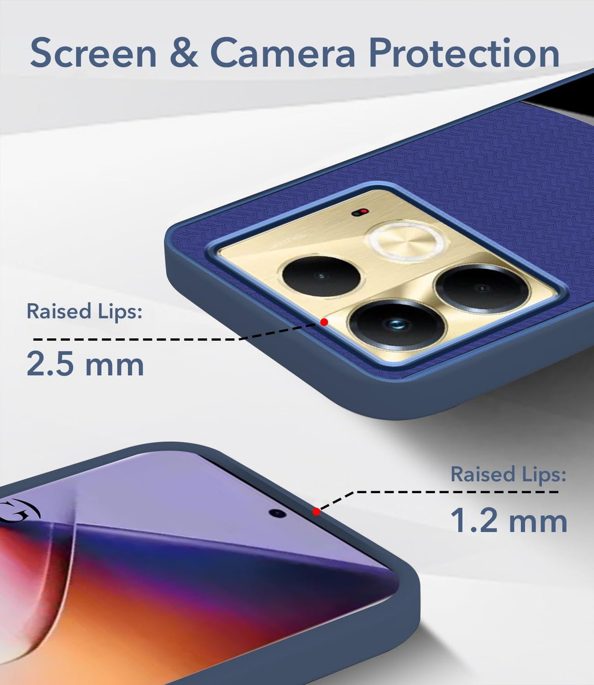 For Infinix Note 40 Silicone Finish Back Cover Case (Premium Minimalist Professional Feel | Camera Protection Bump)